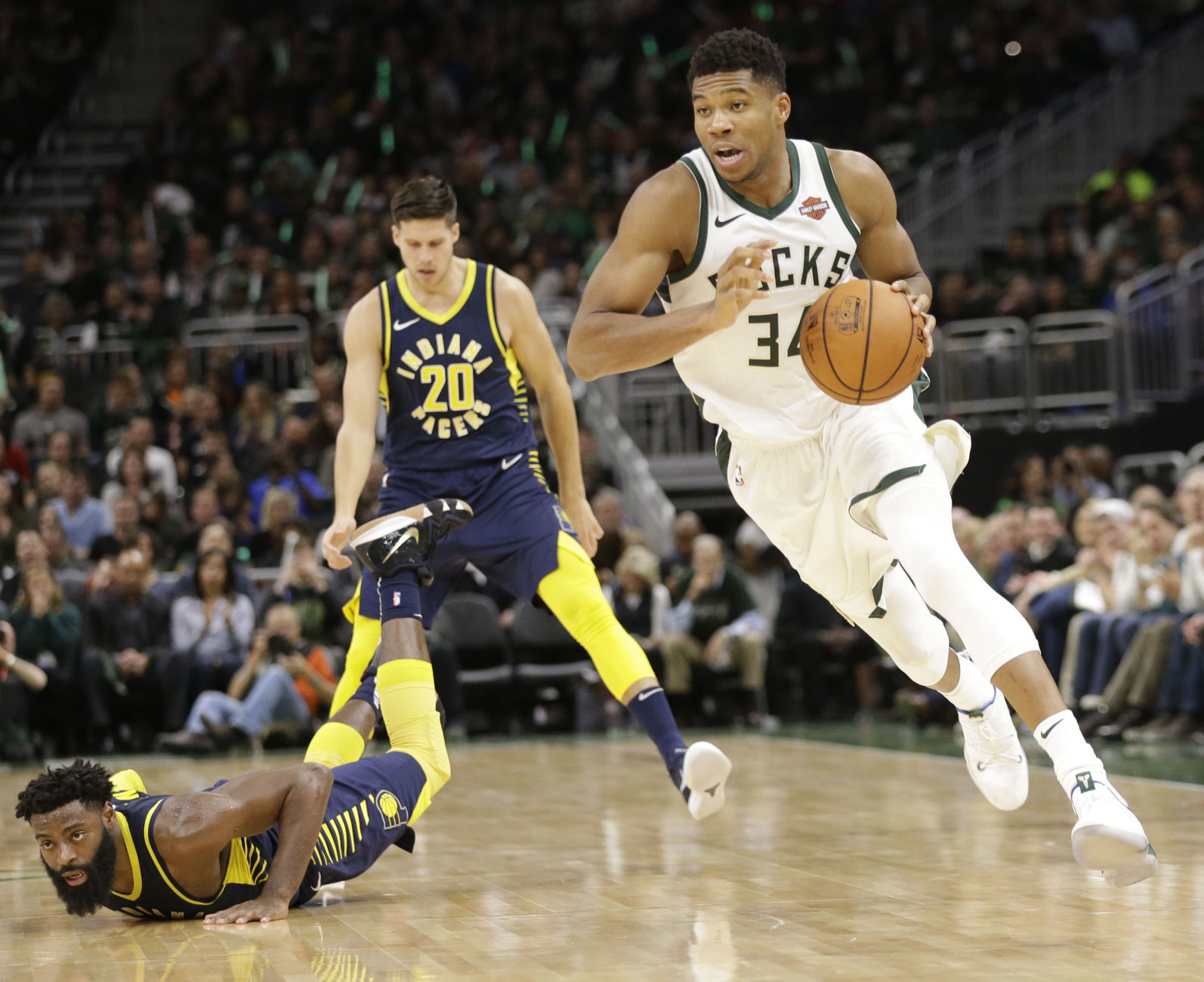 Fiserv Forum first game